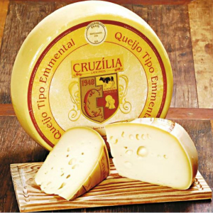 Queijo Emmental CRUZÍLIA Pedaço 212g