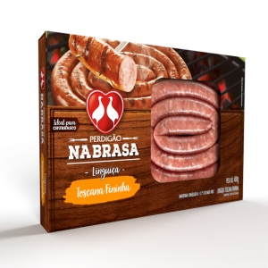 Linguiça Toscana Fininha Perdigão na Brasa 400g