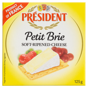 Queijo Brie PRESIDENT Lata 125g
