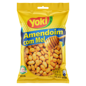 Amendoim com Mel YOKI Pacote 150g