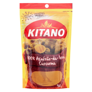 Açafrão da Terra KITANO Pacote 50g