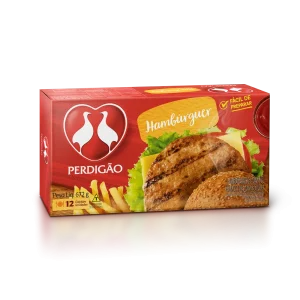 Hamburguer de carne Bovina e Aves Perdigão 672g