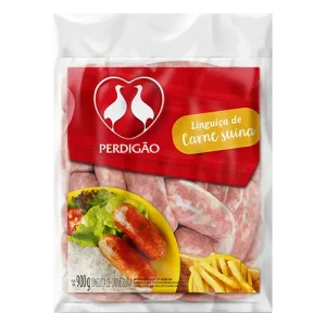 Linguiça de Carne Suína Perdigão 900g -Caixa c/12