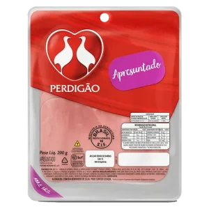 Apresuntado Fatiado Perdigão 200g -Caixa c/20