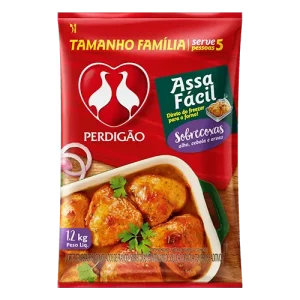 Sobrecoxa de Frango com osso Assa Fácil Perdigão 1,2kg