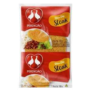 Steak de Frango Empanado Perdigão 100g