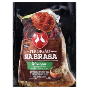 Sobrecoxa de Frango Temperada Perdigão Na Brasa 800g