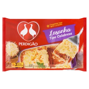 Lasanha Calabresa Perdigão 600g -Caixa c/6