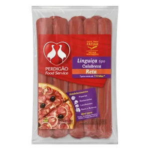 Linguiça Tipo Calabresa Reta Defumada Perdigão 2,5kg