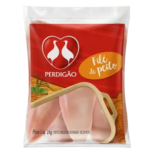 Filé de Peito de Frango s/ Pele s/ Osso Perdigão 2kg