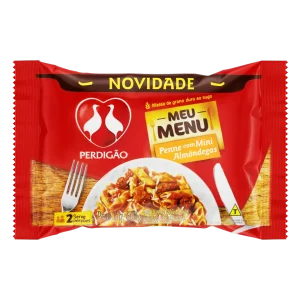 Penne com Mini Almôndegas Perdigão Meu Menu 600g -Caixa c/6