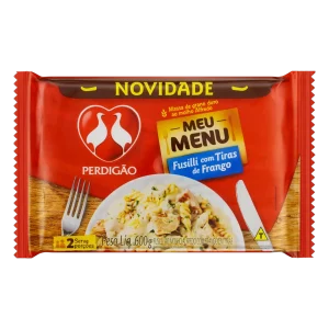 Fusilli com Tiras de Frango Perdigão Meu Menu 600g