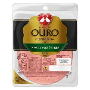Mortadela Fatiada Perdigão Ouro com Ervas Finas 200g
