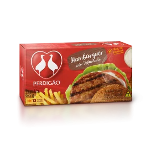 Hamburguer Frango/Bovino Defumado Perdigão 672G