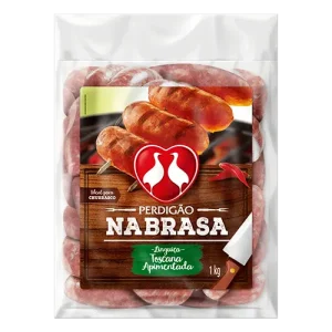 Linguiça Toscana Apimentada Perdigão Na Brasa 1kg