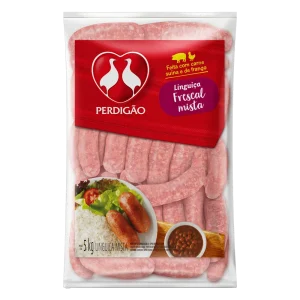Linguiça Mista Frescal Perdigão 5kg -Caixa c/4