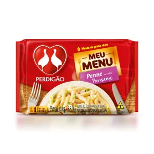 Penne Com Molho Parisiense Congelado Perdigão 350g -Caixa c/12