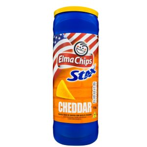 Batata Frita Stax Sabor Cheddar ELMA CHIPS 156g