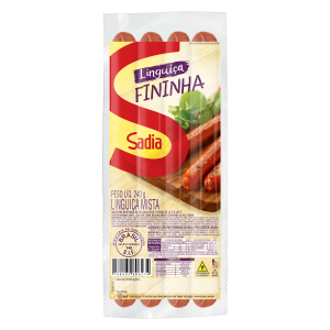 Linguiça Defumada Fininha SADIA 240g