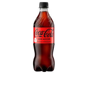 Refrigerante COCA-COLA Sem Açúcar Garrafa 600ml