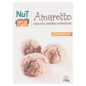 Biscoito Italiano NUT Típico Amaretto Pacote 150g