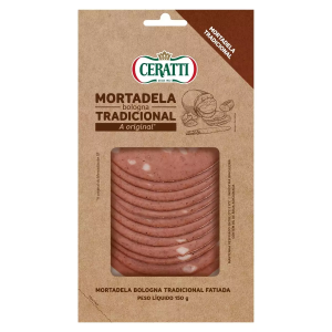 Mortadela Bologna Fatiada CERATTI Pacote 150g