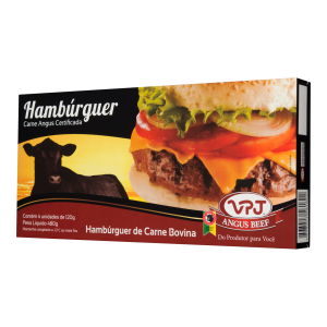 Hambúrguer Bovino Angus Prime VPJ Caixa 480g