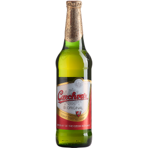 Cerveja República Tcheca  CZECHVAR Budvar Garrafa 500ml
