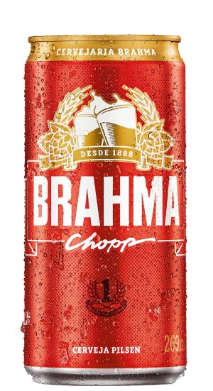 CERVEJA BRAHMA PILSEN CHOPP LATA 269ML