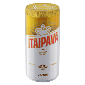 CERVEJA ITAIPAVA PILSEN LATA 269ML