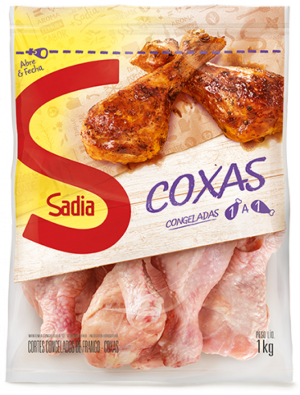 COXA FRANGO SADIA CONGE. (PCT 1KG)