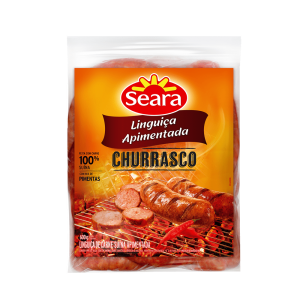LINGUICA MISTA SEARA APIMENTADA CHURRASCO 600g