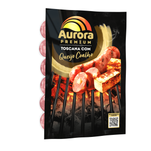 LINGUICA TOSCANA AURORA PREMIUM QUEIJO COALHO 500G