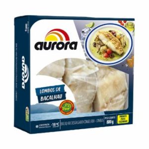 LOMBOS DE BACALHAU AURORA DESSALG. CONG. 800G