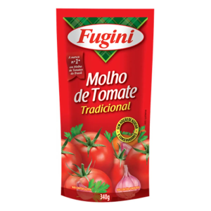 MOLHO DE TOMATE FUGINI TRADICIONAL SACHÊ 300G