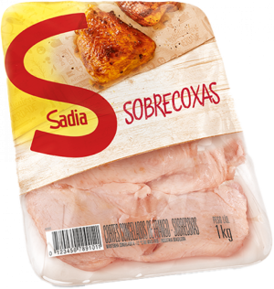 SOBRECOXA FRANGO SADIA CONG. (BANDEIJA 1KG)